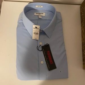 BRAND NEW express men’s dress shirt size large